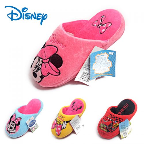 Chaussons enfants en DISNEY pour hiver - semelle caoutchouc Ref 1008626