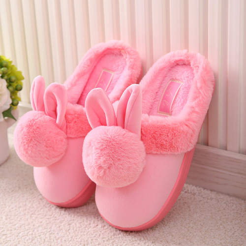 Chaussons enfants en pour hiver - semelle caoutchouc antidérapant Ref 1008687