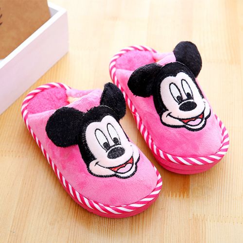 Chaussons enfants en coton MAIMAI&AMPMECKEY pour hiver - semelle caoutchouc antidérapant Ref 1008755