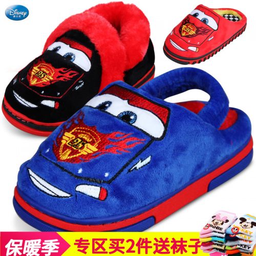 Chaussons enfants en DISNEY pour hiver - semelle plastique Ref 1009464