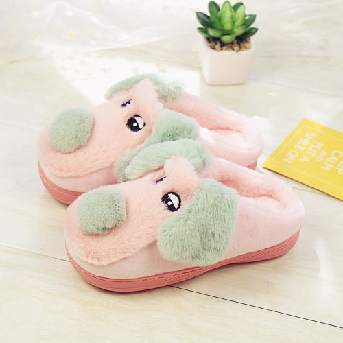 Chaussons enfants en pour hiver - semelle plastique Ref 1009818