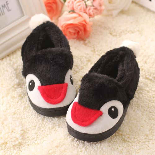 Chaussons enfants en pour hiver - semelle caoutchouc antidérapant Ref 1009913