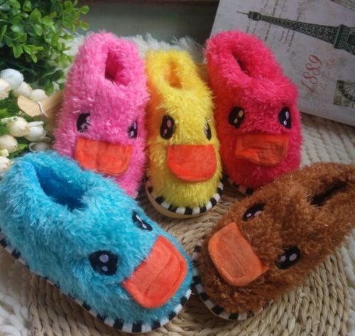 Chaussons enfants pour hiver - semelle plastique Ref 1009924