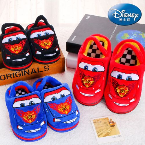 Chaussons enfants en DISNEY pour hiver - semelle plastique Ref 1010065