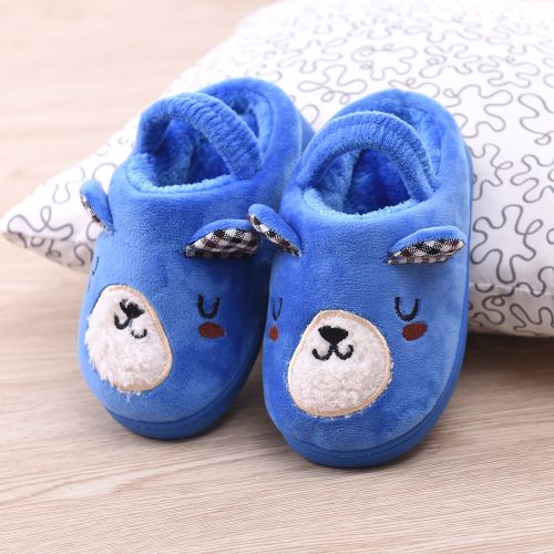 Chaussons enfants en CHEERFUL MARIO pour hiver - semelle plastique Ref 1010266