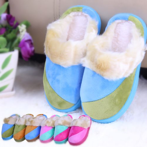 Chaussons enfants en pour hiver - semelle caoutchouc Wear Ref 1010476