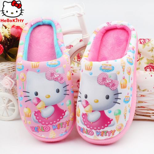 Chaussons enfants HELLO KITTY pour hiver - semelle Ref 1010793
