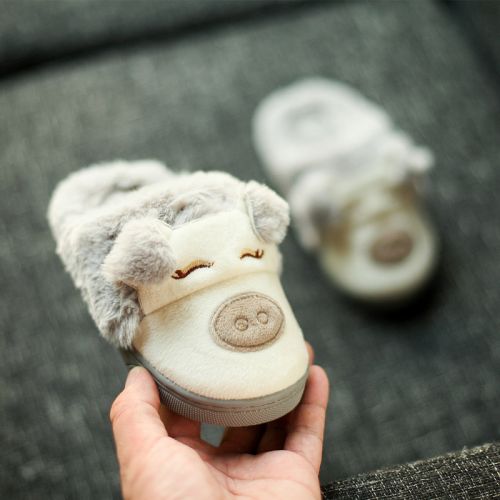 Chaussons enfants en pour printemps - semelle plastique Ref 1010976