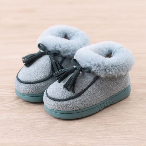 Chaussons enfants en CHEERFUL MARIO pour hiver - semelle caoutchouc antidérapant Ref 1011214