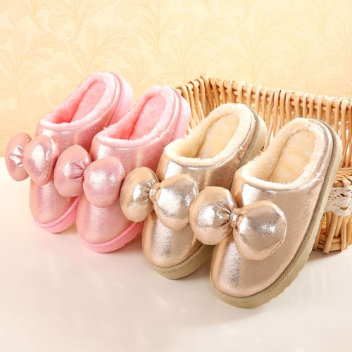 Chaussons enfants en coton pour hiver - semelle Ref 1011336