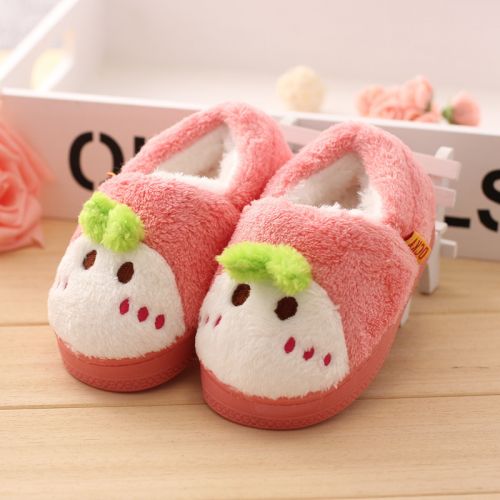 Chaussons enfants en pour hiver - semelle plastique Ref 1011481