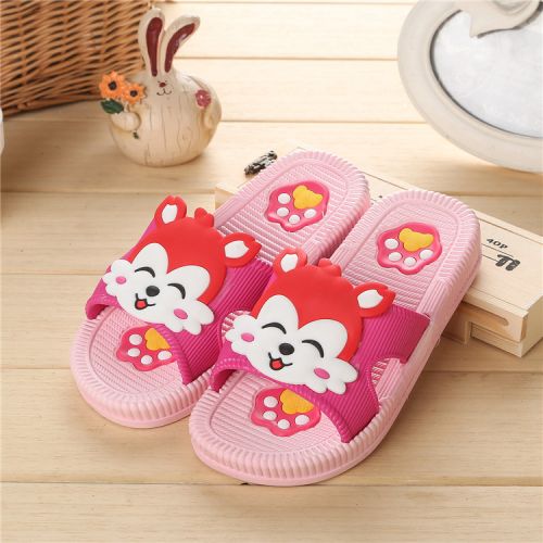 Chaussons enfants en Cuir spatial pour été - semelle caoutchouc Ref 1011585