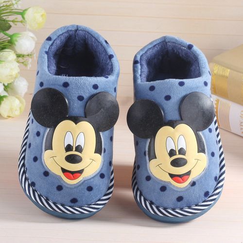 Chaussons enfants en coton pour hiver - semelle EVA Ref 1011630