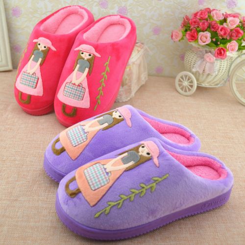 Chaussons enfants en pour hiver - semelle caoutchouc Wear Ref 1011849