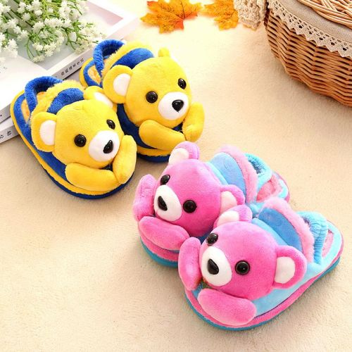 Chaussons enfants en coton pour hiver - Ref 1012536