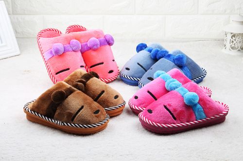 Chaussons enfants en - semelle caoutchouc Ref 1012677