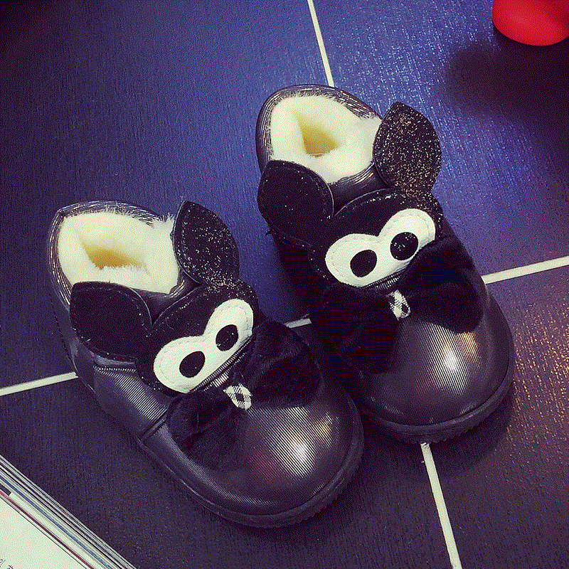 Chaussons enfants pour hiver - semelle caoutchouc Ref 1012958