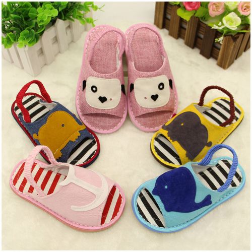 Chaussons enfants en coton pour Toute saison - semelle Melaleuca Ref 1012984
