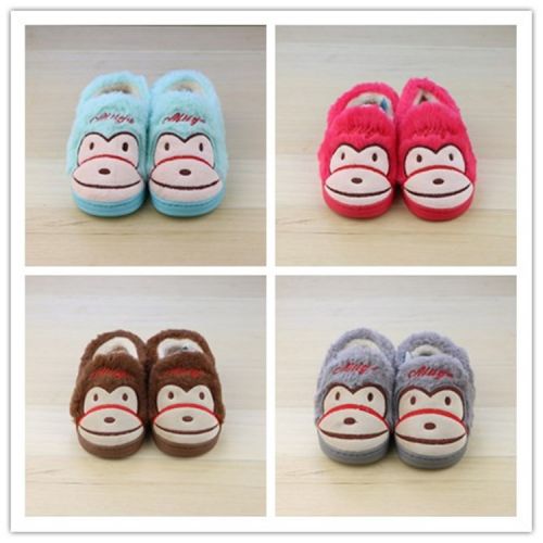 Chaussons enfants en pour hiver - semelle plastique Ref 1014078