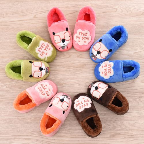 Chaussons enfants en CHEERFUL MARIO pour hiver - semelle plastique Ref 1014397