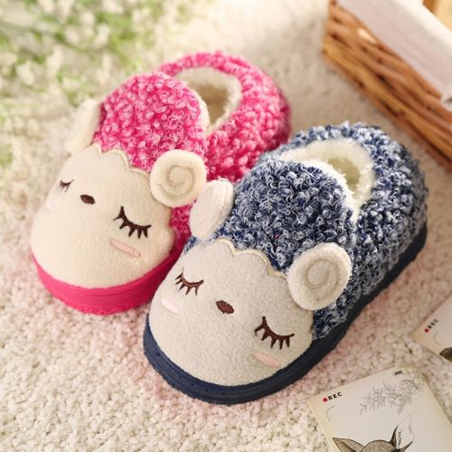 Chaussons enfants en pour hiver - semelle caoutchouc Wear Ref 1014411