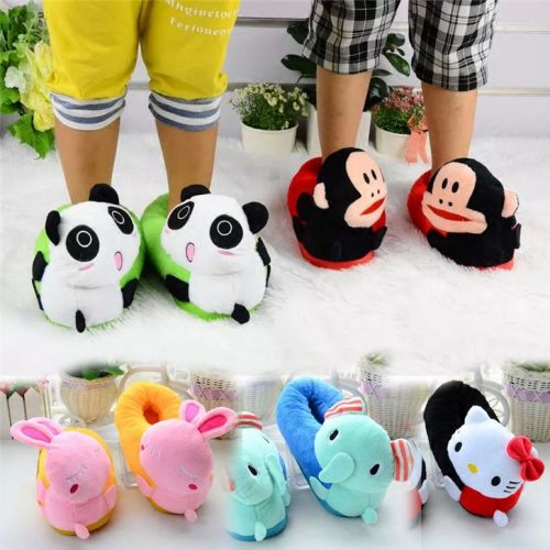 Chaussons enfants en pour hiver - semelle caoutchouc Ref 1014611