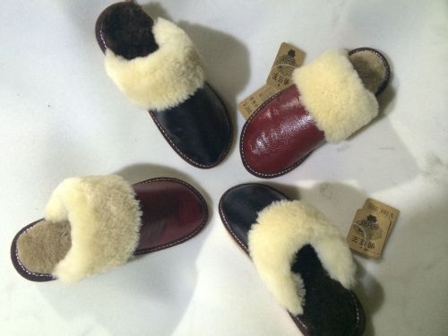 Chaussons enfants en peau de mouton pour hiver - Ref 1015350