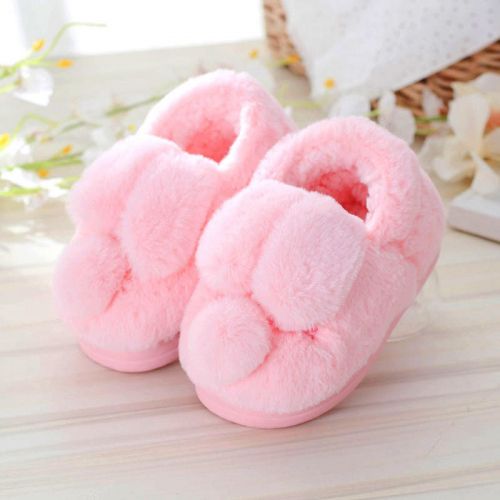 Chaussons enfants en pour hiver - semelle plastique Ref 1015556