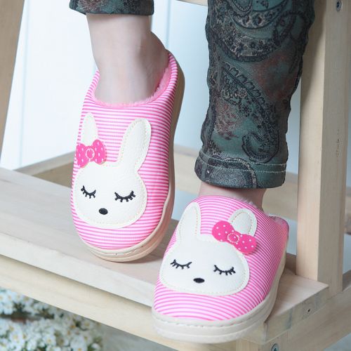 Chaussons enfants en pour hiver - semelle plastique Ref 1015683
