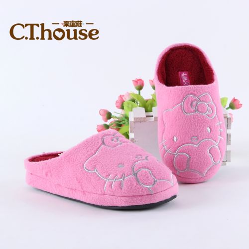 Chaussons enfants en CTHOUSE pour hiver - semelle caoutchouc Ref 1016619