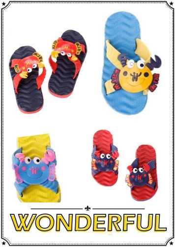 Chaussons enfants pour été - semelle plastique Ref 1016624