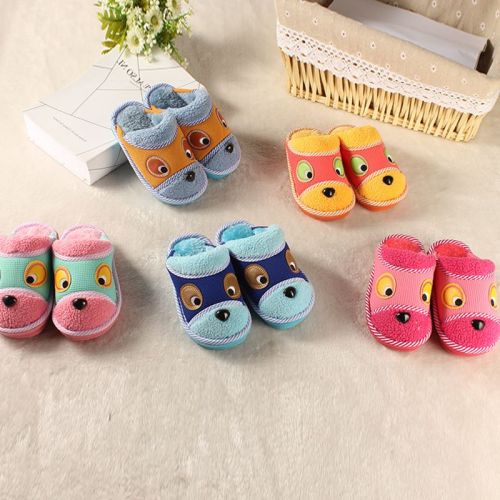 Chaussons enfants en pour hiver - semelle plastique Ref 1016708