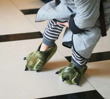Chaussons enfants en HEIHEIWAIMAO pour hiver - semelle coton Ref 1016843