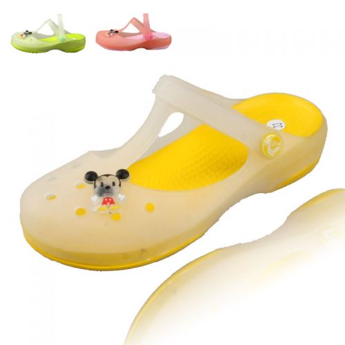 Chaussons enfants en Cuir spatial pour été - semelle mousse Ref 1017296