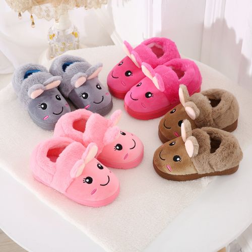 Chaussons enfants en coton pour hiver - semelle Ref 1017922