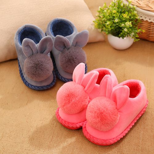 Chaussons enfants en coton pour hiver - semelle Melaleuca Ref 1018089