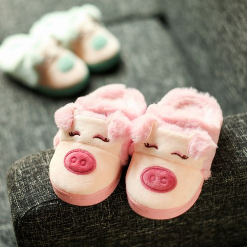 Chaussons enfants en pour Toute saison - semelle plastique Ref 1018117