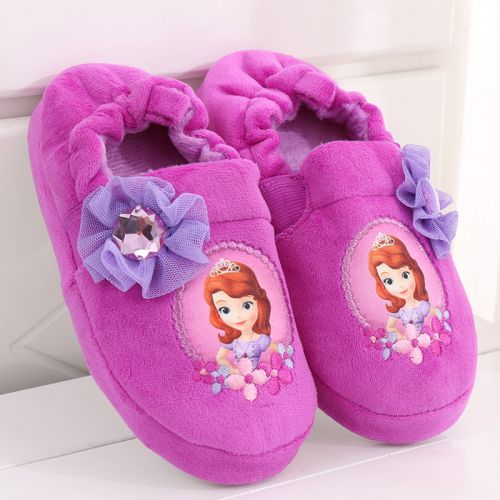 Chaussons enfants en RUIIEENE pour Toute saison - semelle caoutchouc antidérapant Ref 1018255
