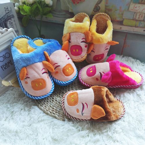 Chaussons enfants en coton pour hiver - semelle Ref 1020031