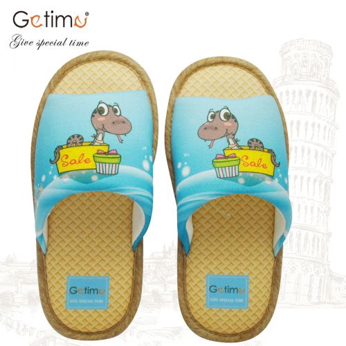 Chaussons enfants en coton pour printemps - semelle caoutchouc Ref 1020416