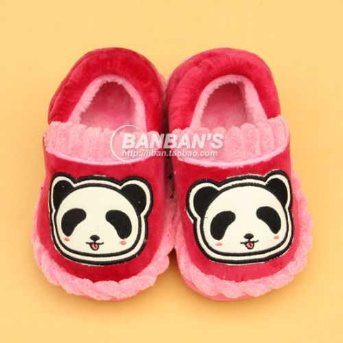 Chaussons enfants en pour hiver - semelle caoutchouc antidérapant Ref 1023460