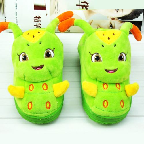 Chaussons enfants en pour hiver - semelle caoutchouc Ref 1024365
