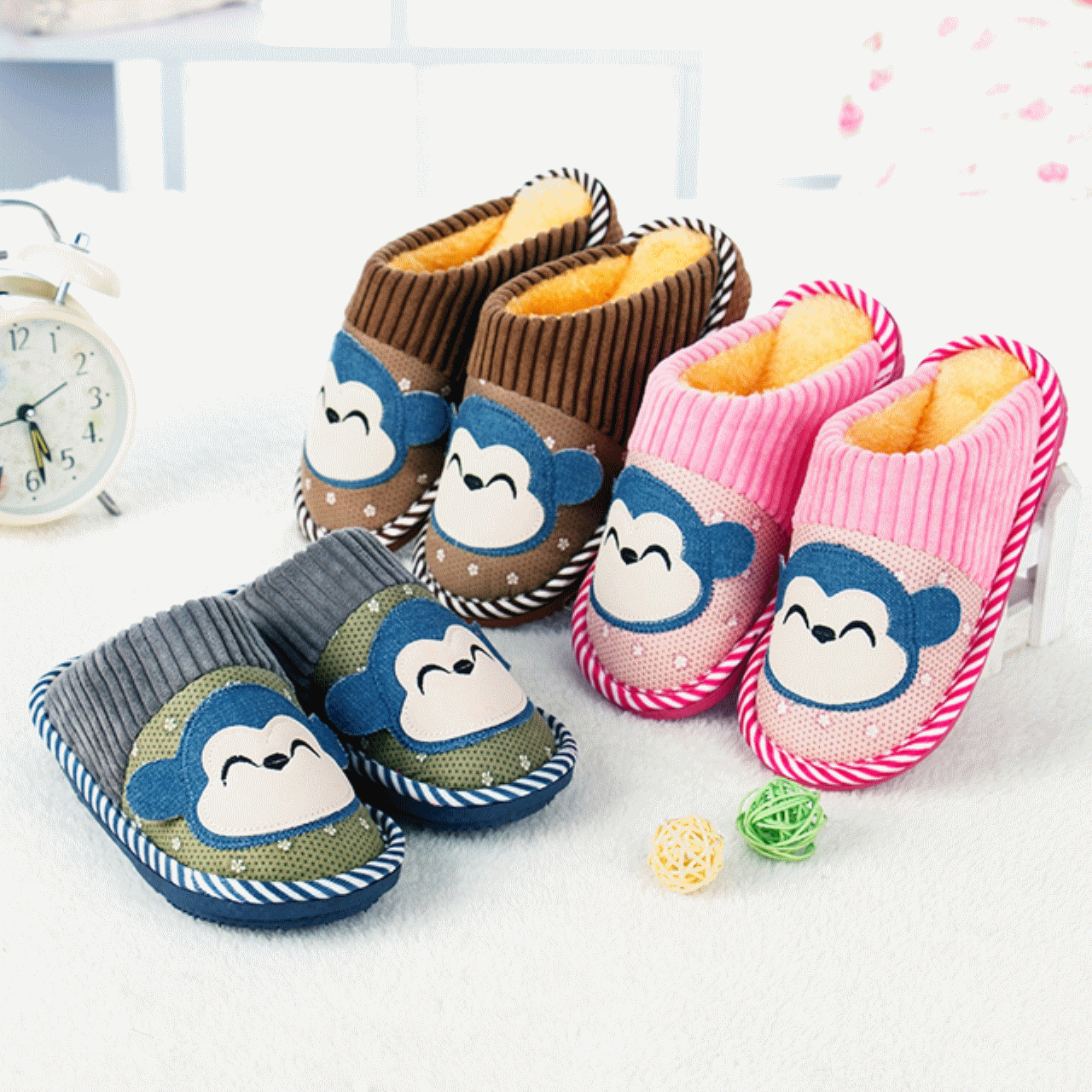 Chaussons enfants en pour hiver - Ref 1024584