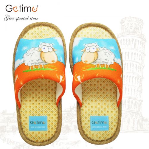Chaussons enfants en coton pour printemps - semelle caoutchouc Ref 1024774