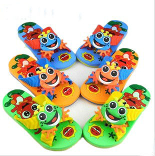 Chaussons enfants pour été - semelle caoutchouc Ref 1024789