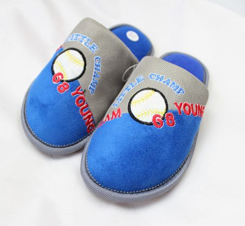 Chaussons enfants en pour printemps - semelle caoutchouc Ref 1025505