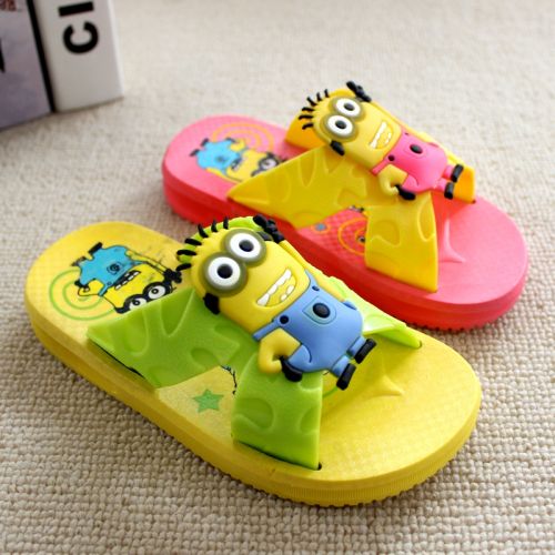 Chaussons enfants pour été - semelle caoutchouc antidérapant Ref 1027460