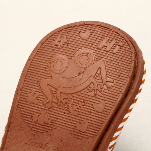 Chaussons enfants en coton pour hiver - semelle caoutchouc Ref 1027733