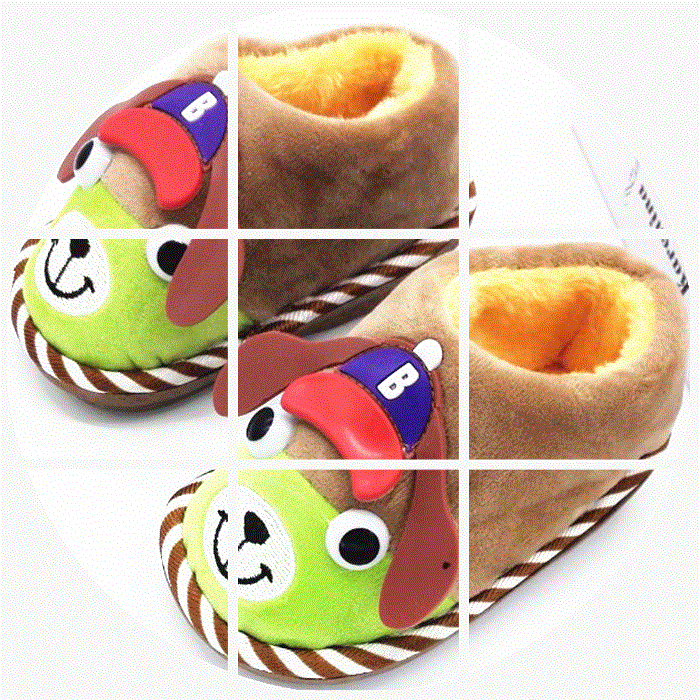 Chaussons enfants en pour hiver - Ref 1028785