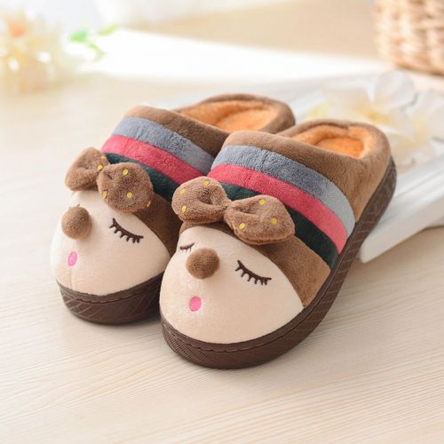Chaussons enfants pour hiver - semelle caoutchouc naturel Ref 1031128